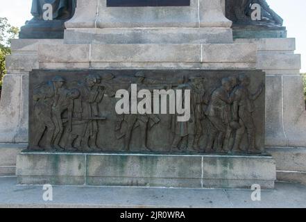 Autour du Royaume-Uni - War Memorial, Ashton Gardens, Lytham St Annes, Royaume-Uni Banque D'Images