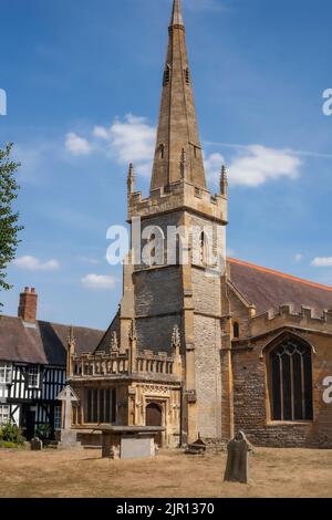 Evesham Worcestershire Banque D'Images