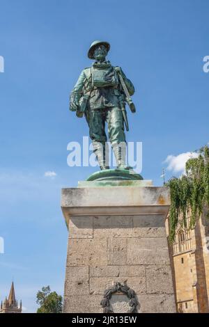 Mémorial de guerre aux morts d'Evesham Worcestershire Banque D'Images