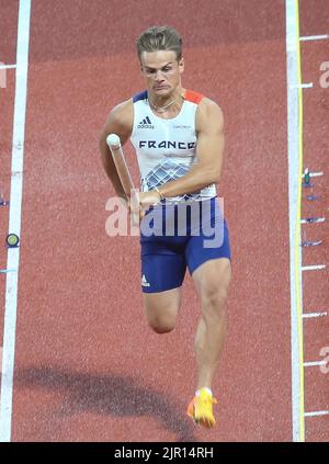 Thibaut Collet de France pendant l'athlétisme, Banque de Polonais hommes aux Championnats d'Europe Munich 2022 sur 20 août 2022 à Munich, Allemagne - photo: Laurent Lairys/DPPI/LiveMedia Banque D'Images