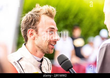 Ypres, Belgique - 21/08/2022, LEFEBVRE Stephane (fra), Citroën C3, portrait lors du rallye Ypres Belgique 2022, 9th tour du Championnat mondial de voitures de rallye WRC 2022, de 18 août au 21, 2022 à Ypres, Belgique - photo Nikos Katikis / DPPI Banque D'Images