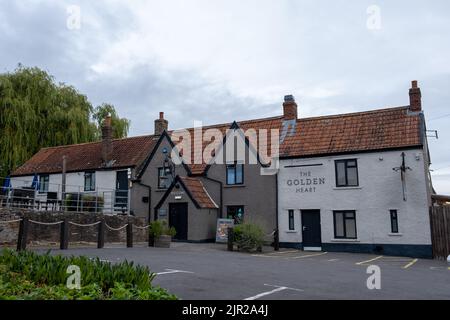 Le coeur d'Or, Winterbourne Down, Bristol (Aug22) Banque D'Images