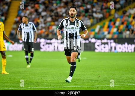 Udine, Italie. 20th août 2022. Portrait d'Udinese Tolgay Arslan pendant Udinese Calcio vs US Salernitana, football italien série A match in Udine, Italie, 20 août 2022 crédit: Agence de photo indépendante/Alamy Live News Banque D'Images