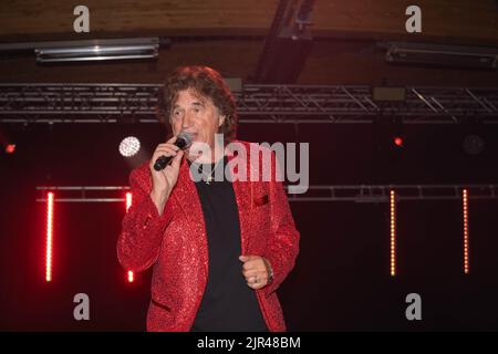 OLAF Malolepski aka OLAF der Flipper, BEI der 1. Lausitzer Schlager-Sommer-Party in der Messehalle. Löbau, 21.08.2022 Banque D'Images