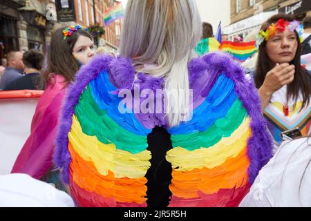 Lincoln Pride Parade 20 août 2022 photo : ©Phil Crow 2022 Banque D'Images