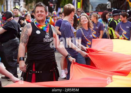 Lincoln Pride Parade 20 août 2022 photo : ©Phil Crow 2022 Banque D'Images