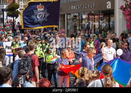 Lincoln Pride Parade 20 août 2022 photo : ©Phil Crow 2022 Banque D'Images