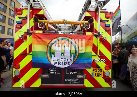 Lincoln Pride Parade 20 août 2022 photo : ©Phil Crow 2022 Banque D'Images