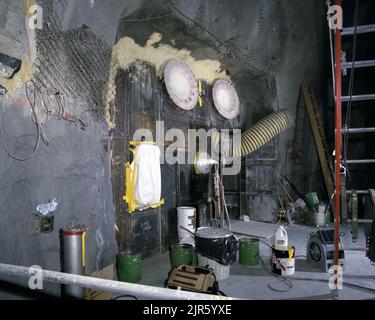 non défini. 1972 - 2012. Département de l'énergie. Administration nationale de la sécurité nucléaire. Photographies relatives aux essais d'armes nucléaires au site d'essai du Nevada. Banque D'Images