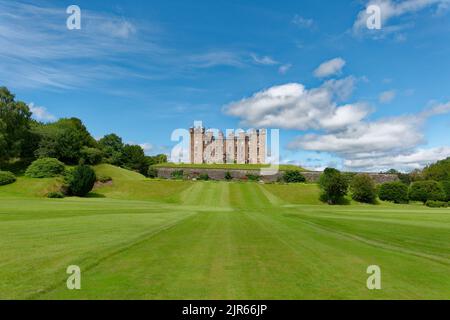 Château et jardins de Drumlanrig, près de Thornhill Dumries et Galloway Scotland Banque D'Images