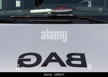 Journée portes ouvertes des ministères à Berlin, le 2022 août, Office fédéral du transport de marchandises Banque D'Images