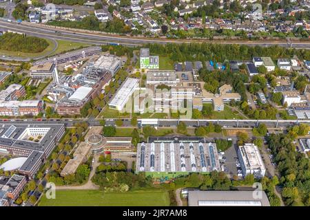 Vue aérienne de la TZDO - TechnologieZentrumDortmund GmbH, Université de Dortmund de la technologie Campus Nord avec le Centre de technologie et EMC Test NRW Banque D'Images