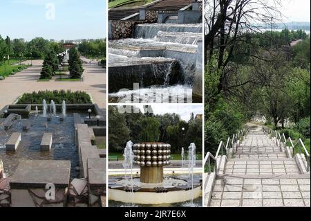 Parc Marioupol, Ukraine Banque D'Images