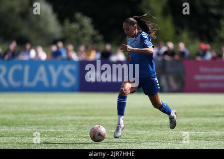 Durham Women's MOLLIE LAMBERT lors du match de championnat féminin FA entre Durham Women FC et Sunderland au château de Maiden, à Durham City, le dimanche 21st août 2022. (Credit: Mark Fletcher | MI News) Credit: MI News & Sport /Alay Live News Banque D'Images