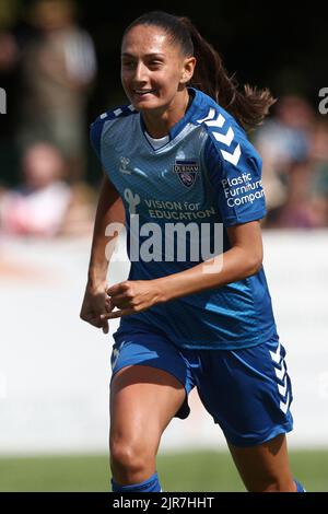 MOLLIE LAMBERT de Durham Women lors du match de championnat féminin de la FA entre Durham Women FC et Sunderland au château de Maiden, ville de Durham, le dimanche 21st août 2022. (Credit: Mark Fletcher | MI News) Credit: MI News & Sport /Alay Live News Banque D'Images