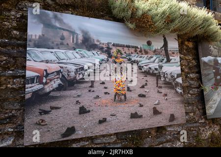 La Gacilly plein air photo festival 2022, photo de Maryam Firuzi Banque D'Images