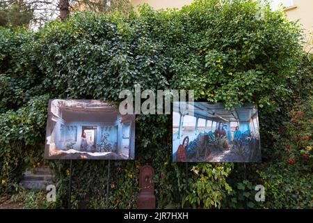 La Gacilly plein air photo festival 2022, photo de Maryam Firuzi Banque D'Images