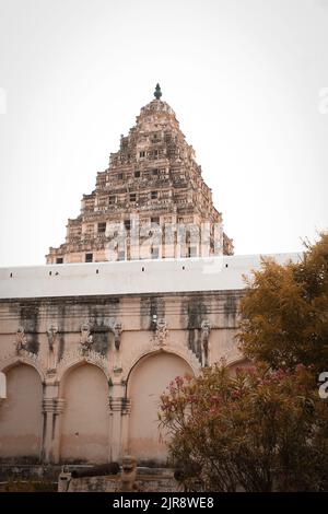 Raja Serfojis Legacy : Thanjavur Maratha Palace, Tamil Nadu Banque D'Images