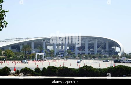 Inglewood, Californie, États-Unis 19th août 2022 Stade Sofi sur 19 août 2022 à Inglewood, Los Angeles, Californie, États-Unis. Photo par Barry King/Alay stock photo Banque D'Images