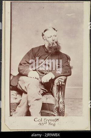 Major-général Synge, vers 1900, par William Francis Gordon. Banque D'Images