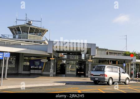 Aéroport régional de Nelson sur l'île du Sud en Nouvelle-Zélande Banque D'Images