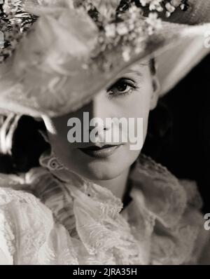 Photo publicitaire de Greta Garbo pour le film Anna Karenina, 1935. Banque D'Images