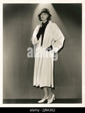 Portrait de Greta Garbo par Clarence Sinclair Bull (MGM, 1930s). Banque D'Images