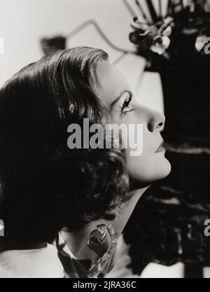 GRETA Garbo par Clarence Sinclair Bull (MGM, 1930s). Portrait fixe. Banque D'Images