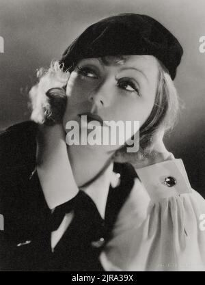 GRETA Garbo comme vous me le désirez par Clarence Sinclair (MGM, 1932). Photo portrait Banque D'Images
