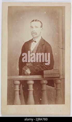 Robert Butler, vers 1880, Dunedin, par Clifford, Morris and Co Banque D'Images