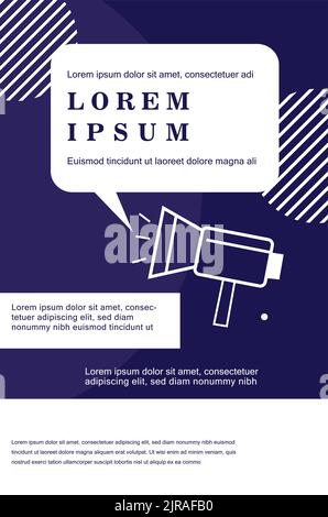 concept de brochure créative. conception de pages de magazines. conception de livres de couverture. modèle de brochure ou de prospectus. Illustration de Vecteur