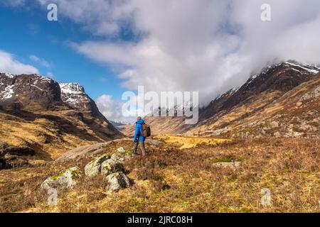 Glencoe ; Highlands of Scotland Banque D'Images