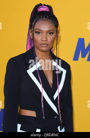 Westwood, États-Unis. 23rd août 2022. Jameeelah arrive à la première du film Netflix, JE ME SUIS TENU AU Regency Village Theatre à Westwood, CA le mardi, 23 août 2022 . (Photo de Juan Pablo Rico/Sipa USA) crédit: SIPA USA/Alay Live News Banque D'Images