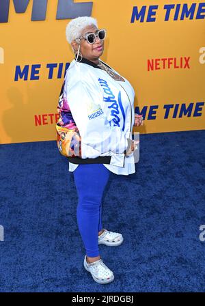 Los Angeles, États-Unis. 23rd août 2022. LOS ANGELES, ÉTATS-UNIS. 23 août 2022: Luenell à la première de 'e Time' au Regency Village Theatre, Westwood. Crédit photo : Paul Smith/Alamy Live News Banque D'Images