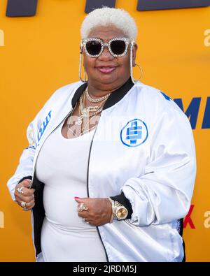 23 août 2022 - Los Angeles, Californie - Luenell. Los Angeles première de Netflix's Me Time. (Credit image: © Billy Bennight/AdMedia via ZUMA Press Wire) Banque D'Images