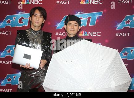 23 août 2022 - Pasadena, Californie - MPLUSPLUS. Tapis rouge pour ''America's Got Talent'' saison 17 Live Show tenu à l'hôtel Sheraton Pasadena à Pasadena. (Image de crédit : © FS/AdMedia via ZUMA Press Wire) Banque D'Images