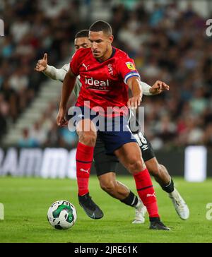 West Bromwich Albion Jake Livermore lors du deuxième tour de la Carabao Cup au Pride Park Stadium, Derby. Date de la photo: Mardi 23rd août 2022. Banque D'Images