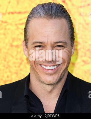 Los Angeles, États-Unis. 23rd août 2022. LOS ANGELES, CALIFORNIE, États-Unis - AOÛT 23 : l'acteur américain Michael Raymond-James arrive à la première de Los Angeles de la série originale 'See' Season 3 d'Apple TV qui s'est tenue au complexe de théâtre de la Guilde des réalisateurs d'Amérique (DGA) sur 23 août 2022 à Los Angeles, Californie, États-Unis. (Photo de Xavier Collin/image Press Agency) Credit: Image Press Agency/Alay Live News Banque D'Images