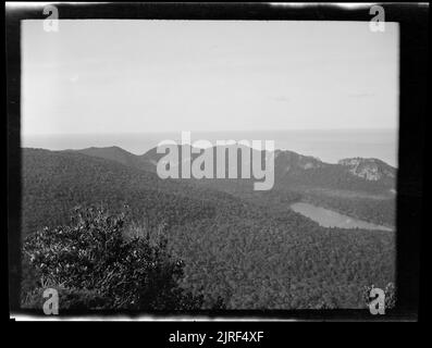 Les formes volcaniques, par le Dr Patrick Marshall. Banque D'Images