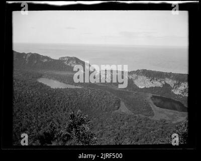 Les formes volcaniques, par le Dr Patrick Marshall. Banque D'Images