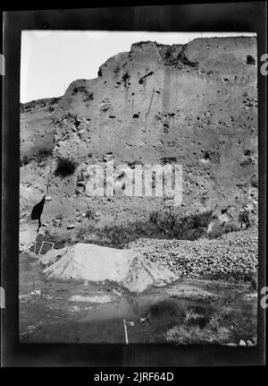 Les formes volcaniques, par le Dr Patrick Marshall. Banque D'Images