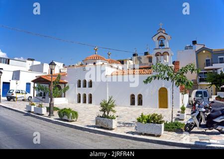 Église Afendis Christos à Ierapetra, construite au 14th siècle, Ierapetra est la ville la plus méridionale de Grèce, Crète, Grèce, Europe Banque D'Images