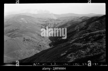 Voyage colonial Knob, 15 mai 1955, Nouvelle-Zélande, par Leslie Adkin. Banque D'Images