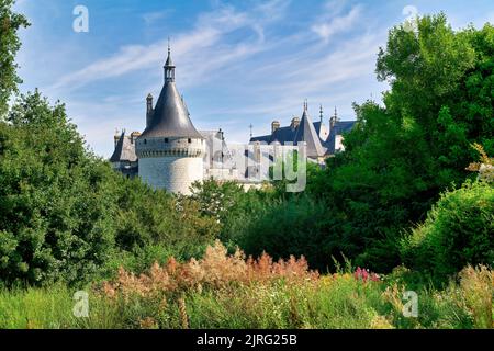 Chaumont France. Château de Chaumont sur Loire Banque D'Images