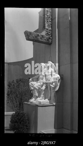 Centennial Exhibition, Wellington, 16 décembre 1939, par Leslie Adkin. Banque D'Images