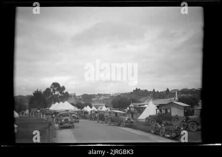Napier in Ruins, 1931, Hawke's Bay, par Fred Brockett. Banque D'Images