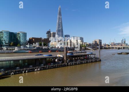 Tower Millenium Pier, Londres Banque D'Images