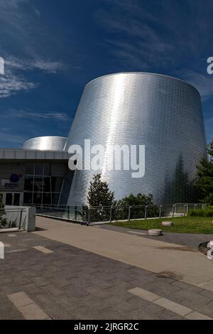 Rio Tinto Alcan Planétarium; Montréal, Québec, Canada Banque D'Images