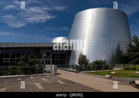 Rio Tinto Alcan Planétarium; Montréal, Québec, Canada Banque D'Images