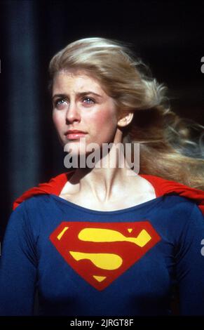 HELEN SLATER, SUPERGIRL, 1984 Banque D'Images